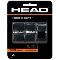 Head Extreme Soft Overgrips Black x 3