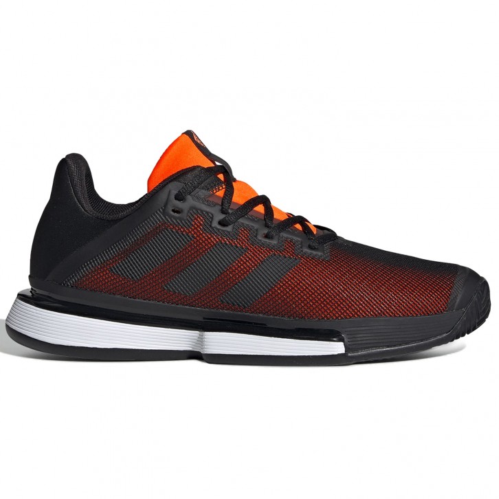 Chaussure de Tennis Adidas SoleMatch Bounce Clay Noir / Orange