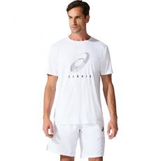 T Shirt Asics Spiral White