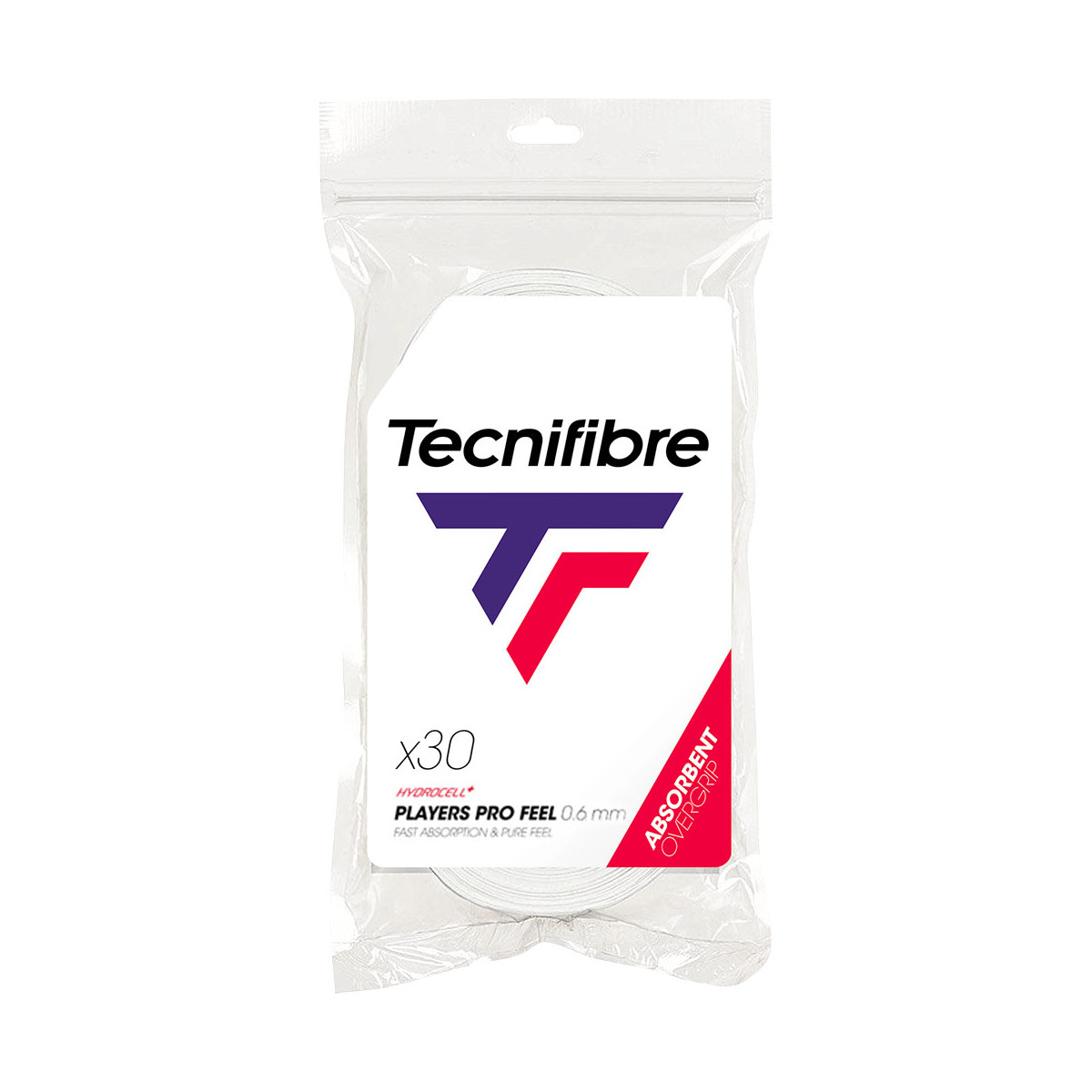 Surgrips Tecnifibre Players Pro Feel Blanc x 30