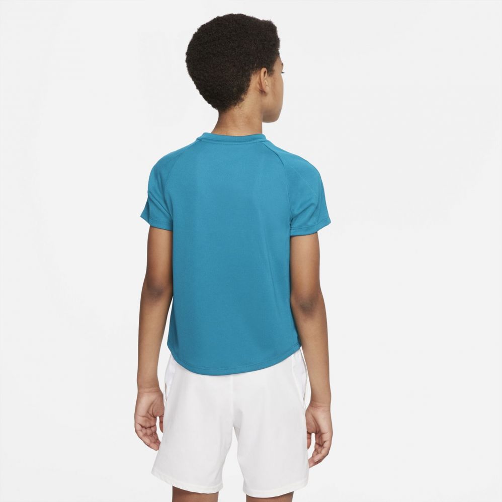 Nike Junior Dri-Fit Victory Blue T-Shirt - Extreme Tennis