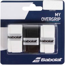 Babolat My Overgrip White / Black x3 overgrips