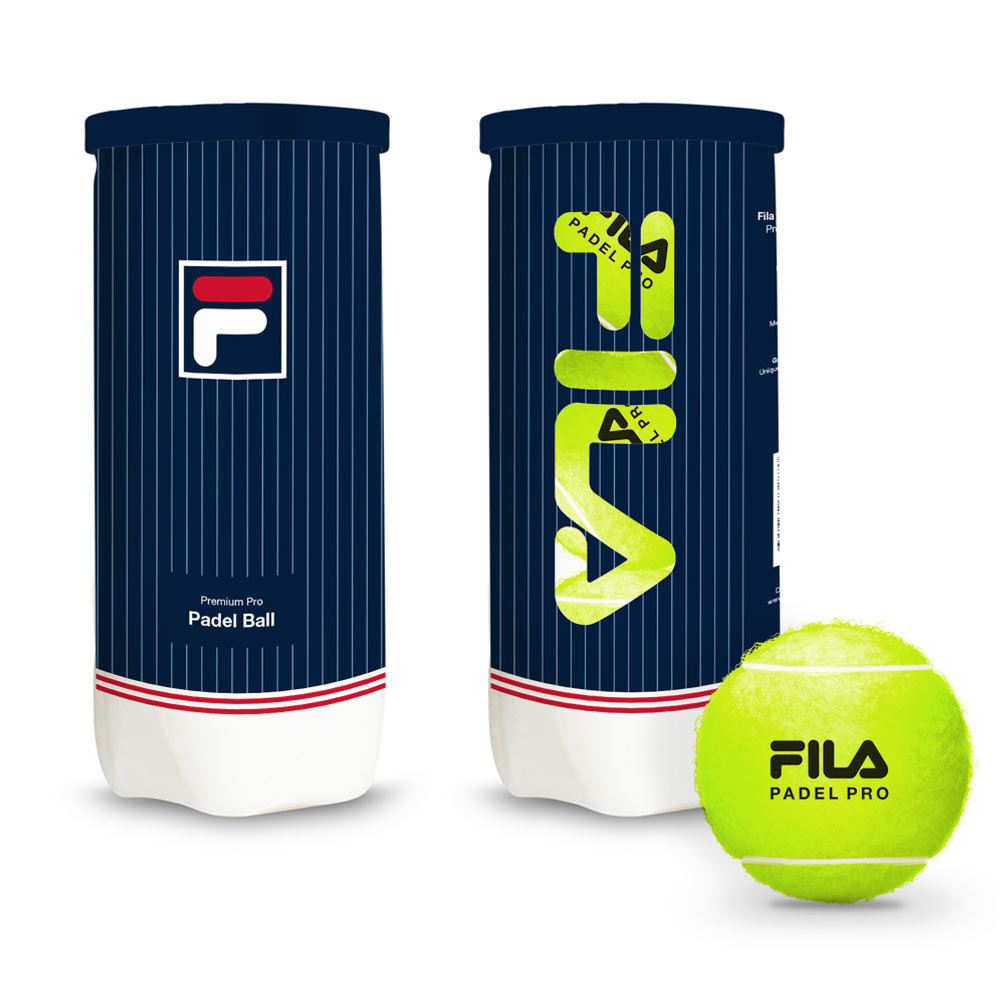 HEAD Tube De 3 Balles De Padel - Officielles Fédération Espagnole - Noyau Caoutchouc Pressurisé