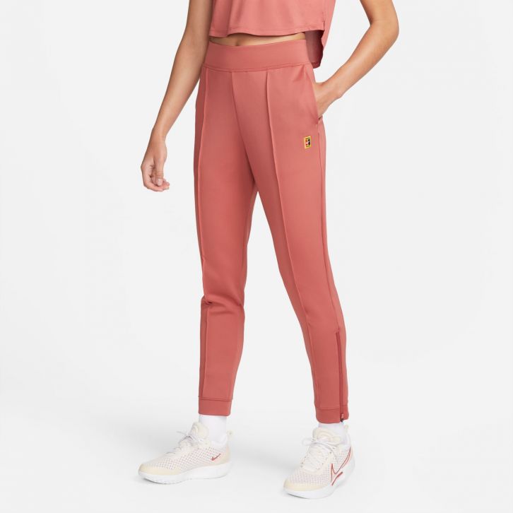 Pantalon Nike Court femme Dri-Fit Saumon - Extreme Tennis