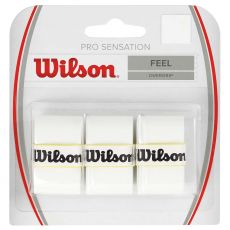 Wilson Pro Sensation Overgrip Black x 3 Overgrips