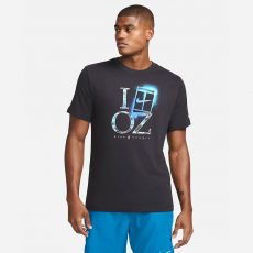 NikeCourt Dri-FIT OZ Printed Black T-Shirt