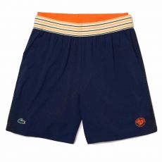 Short Lacoste Sport Roland Garros Bleu Marine / Orange