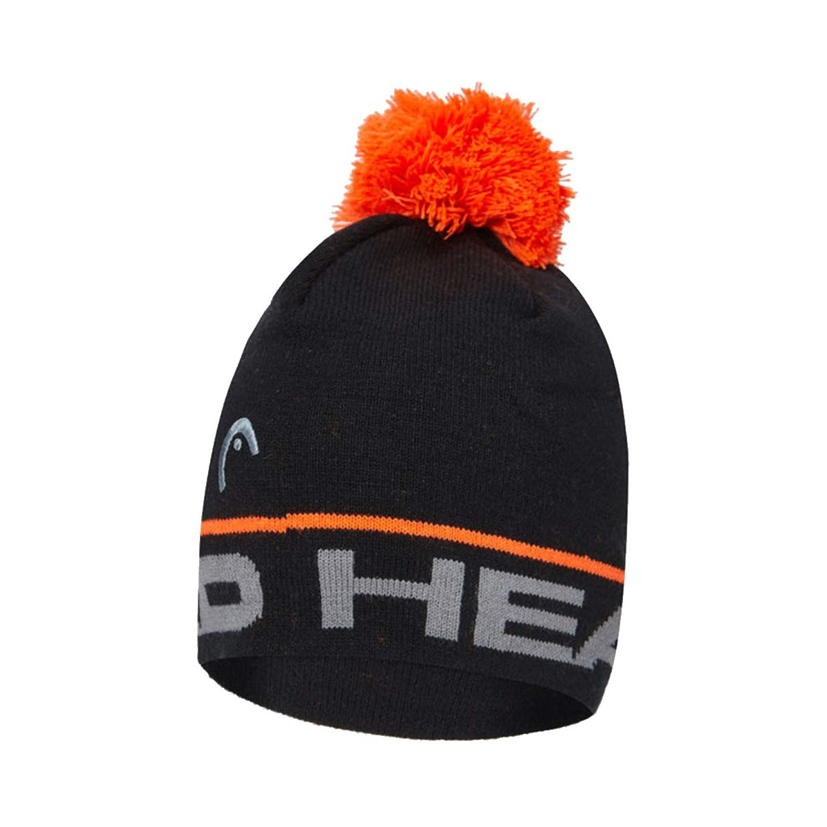 Bonnet Head Noir / Orange