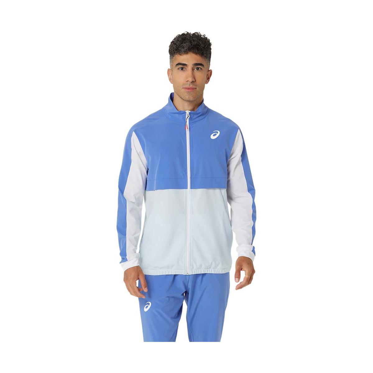 Veste Asics Match Bleu / Blanc
