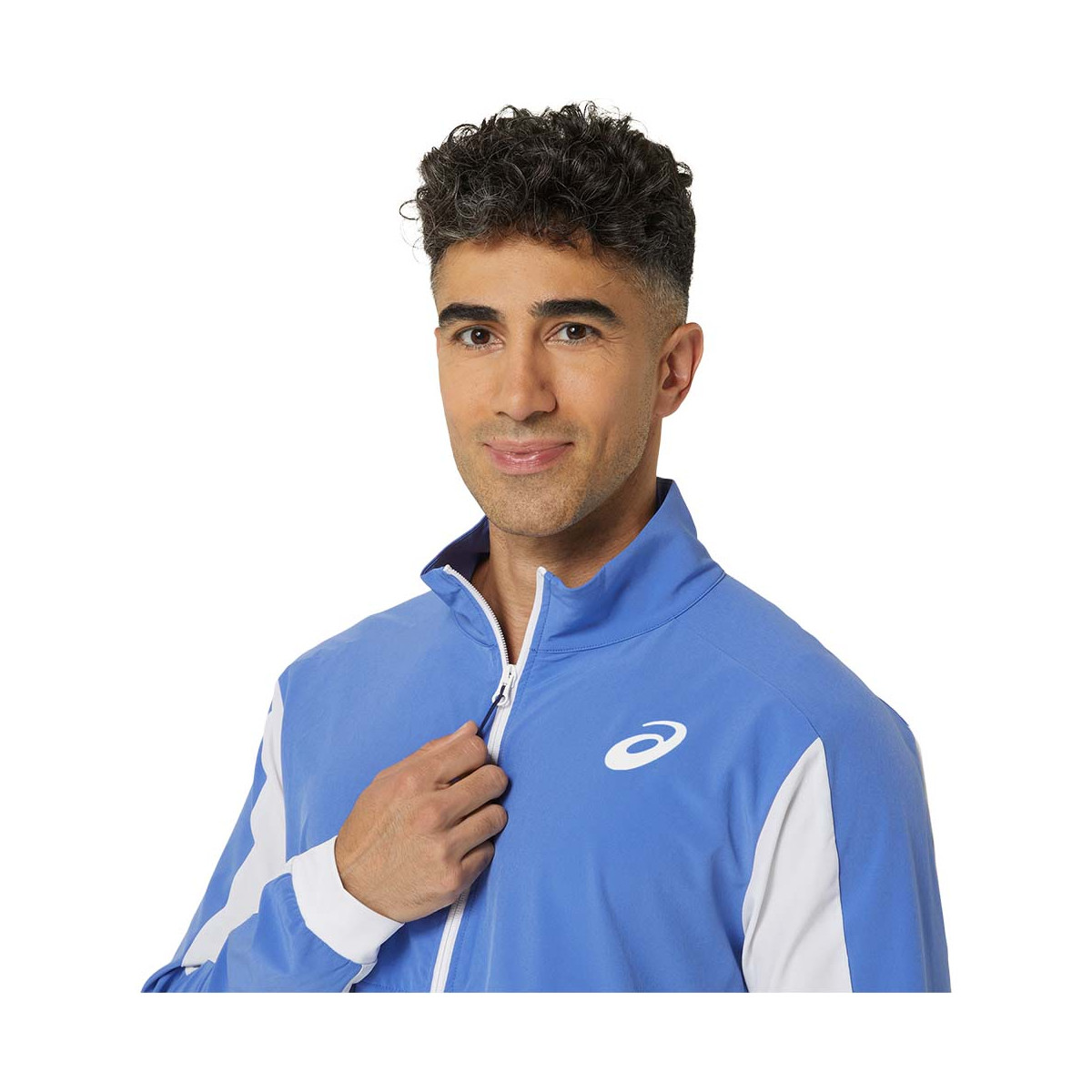 Veste Asics Match Bleu / Blanc