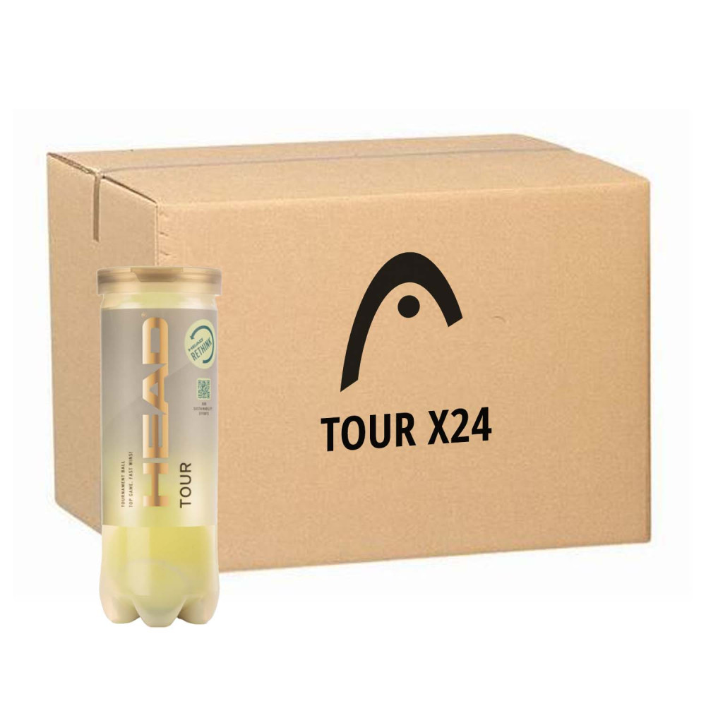Wilson WR8201501 Lot De 72 Balles De Tennis Triniti Club En Carton 100% Recyclable - Jaune