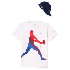 Pack T-Shirt + Casquette Lacoste Tennis x Novak Djokovic