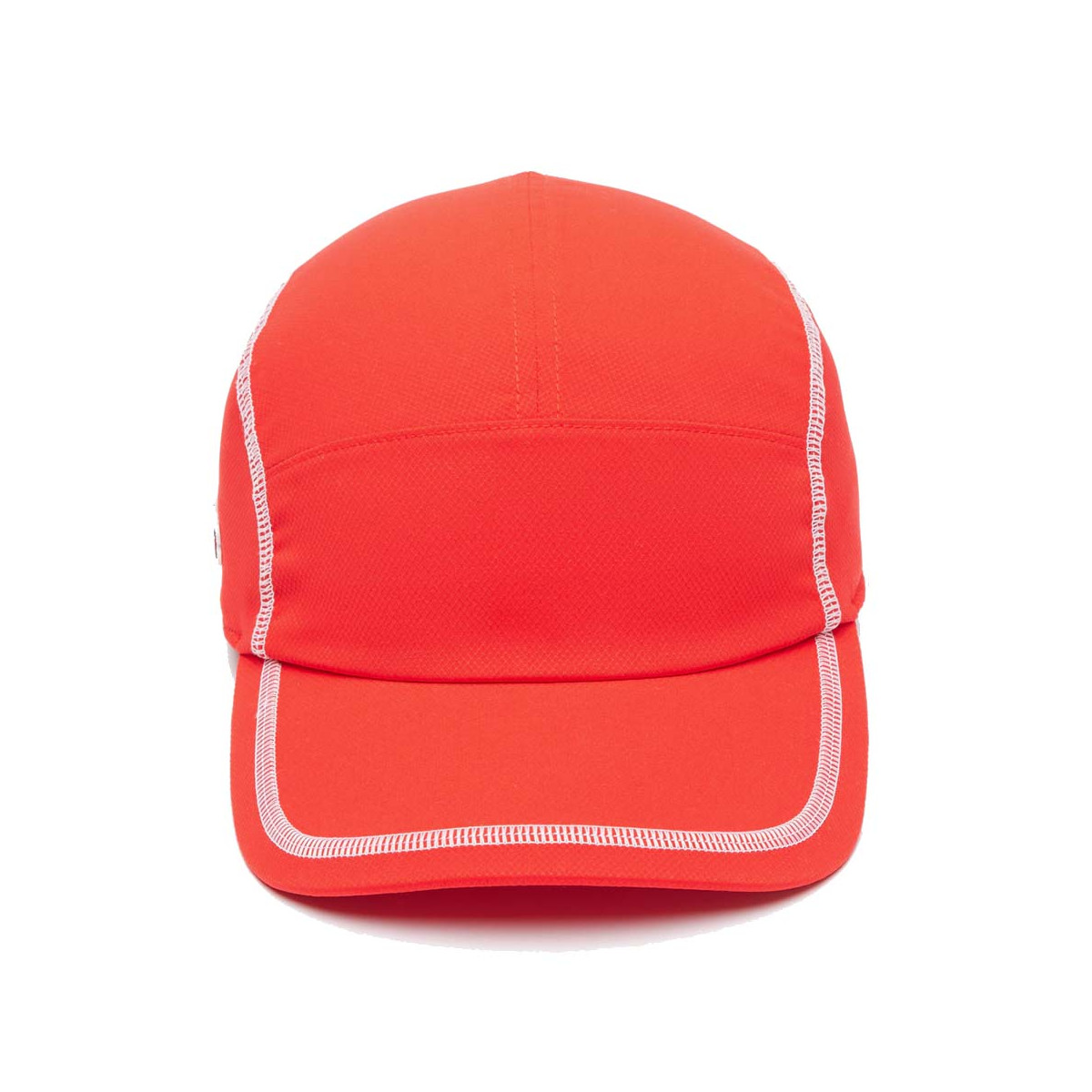 Casquette Lacoste Color-Block Rouge
