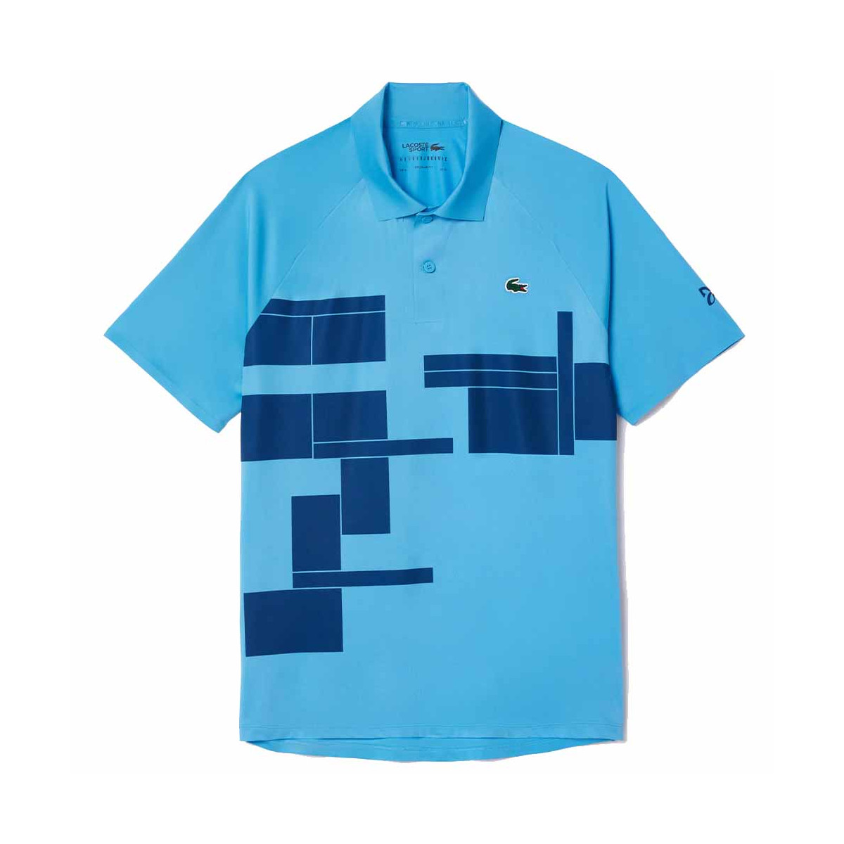 Polo Lacoste Tennis Novak Djokovic Player Bleu / Marine