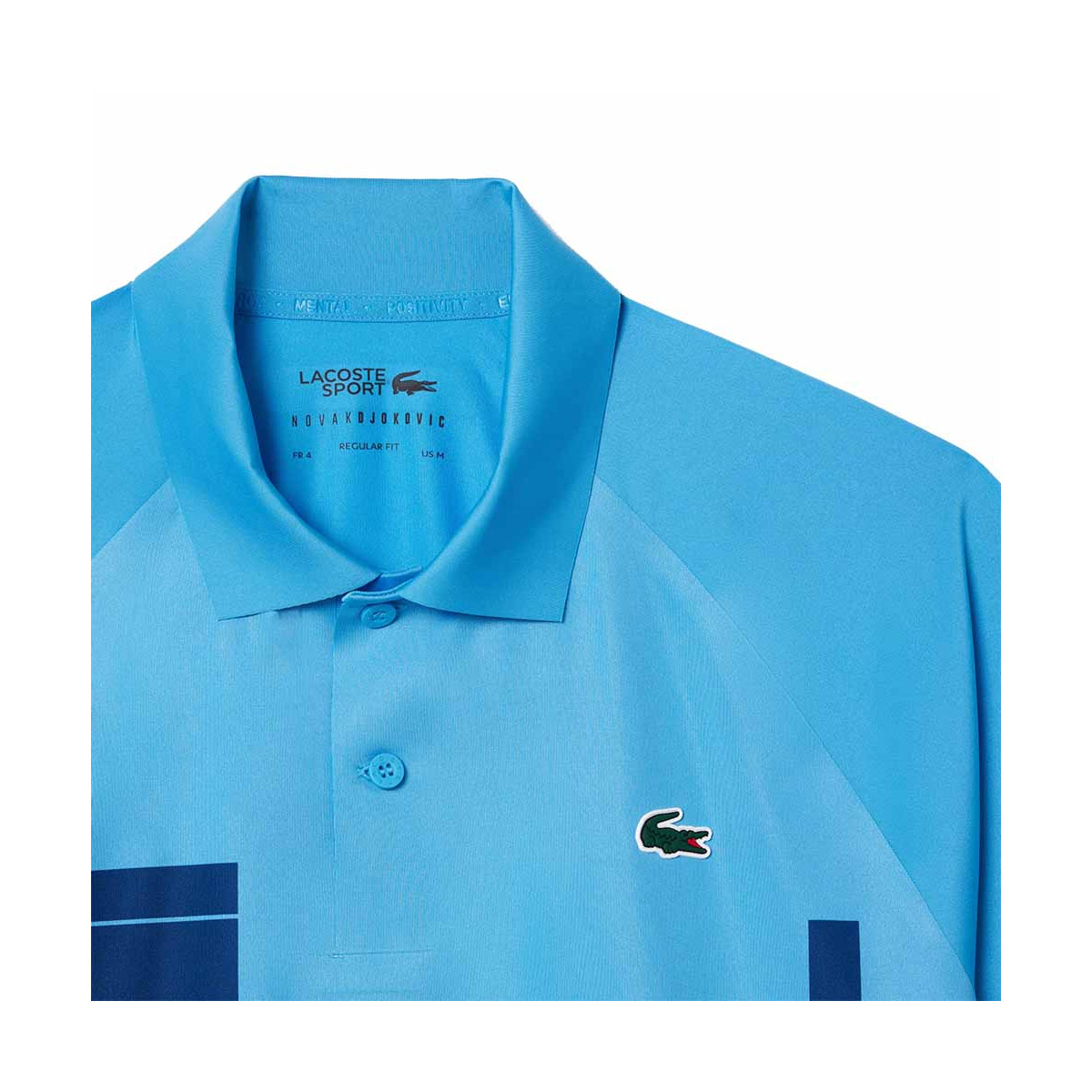 Polo Lacoste Tennis Novak Djokovic Player Bleu / Marine