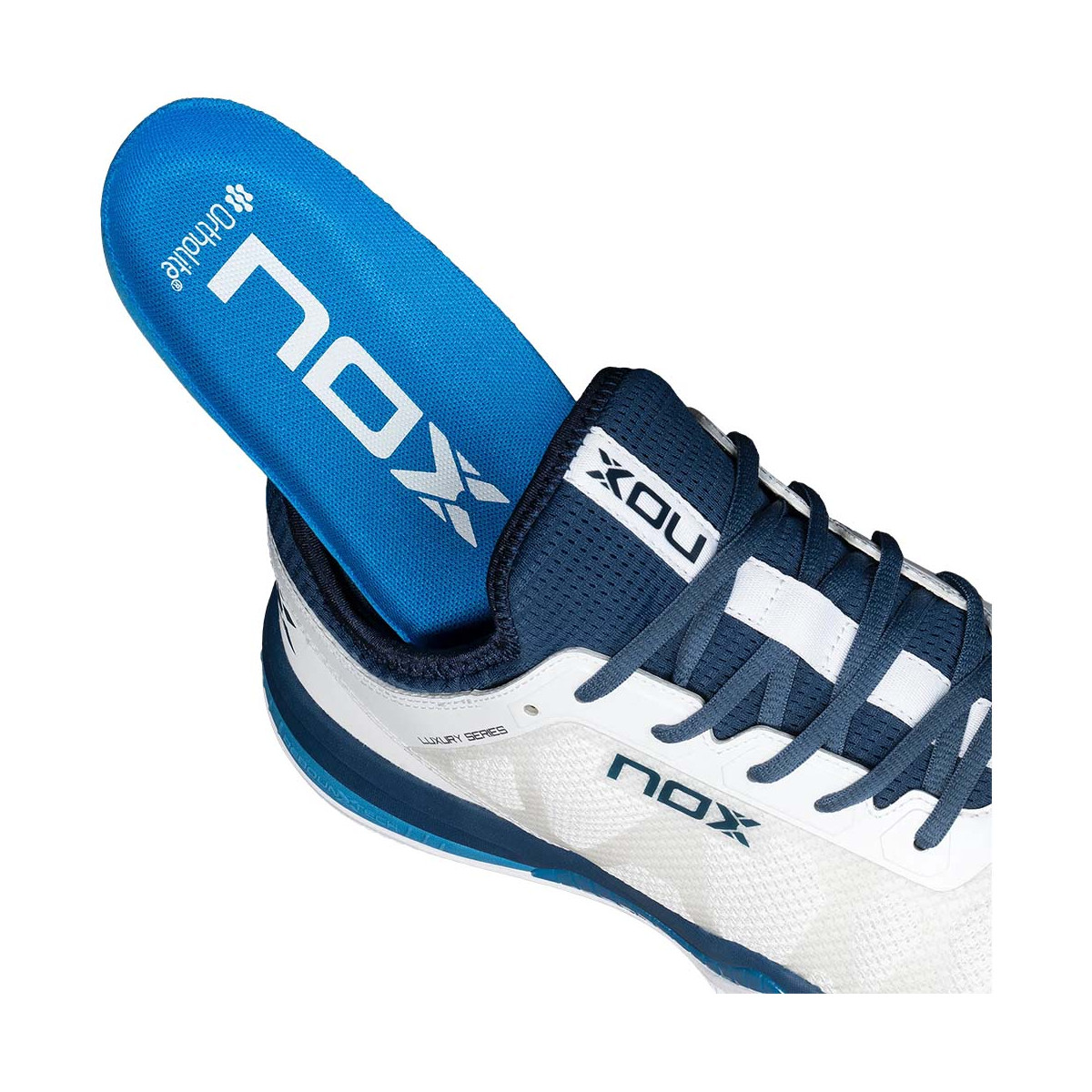 Chaussures Nox Nerbo Blanc / Bleu