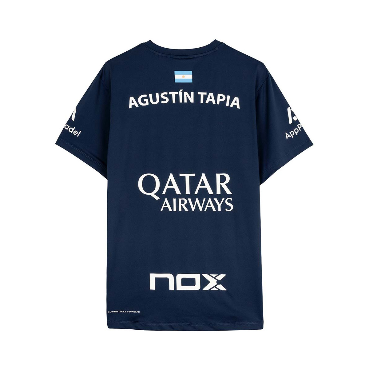 T-shirt Nox AT10 Agust&iacute;n Tapia Bleu marine