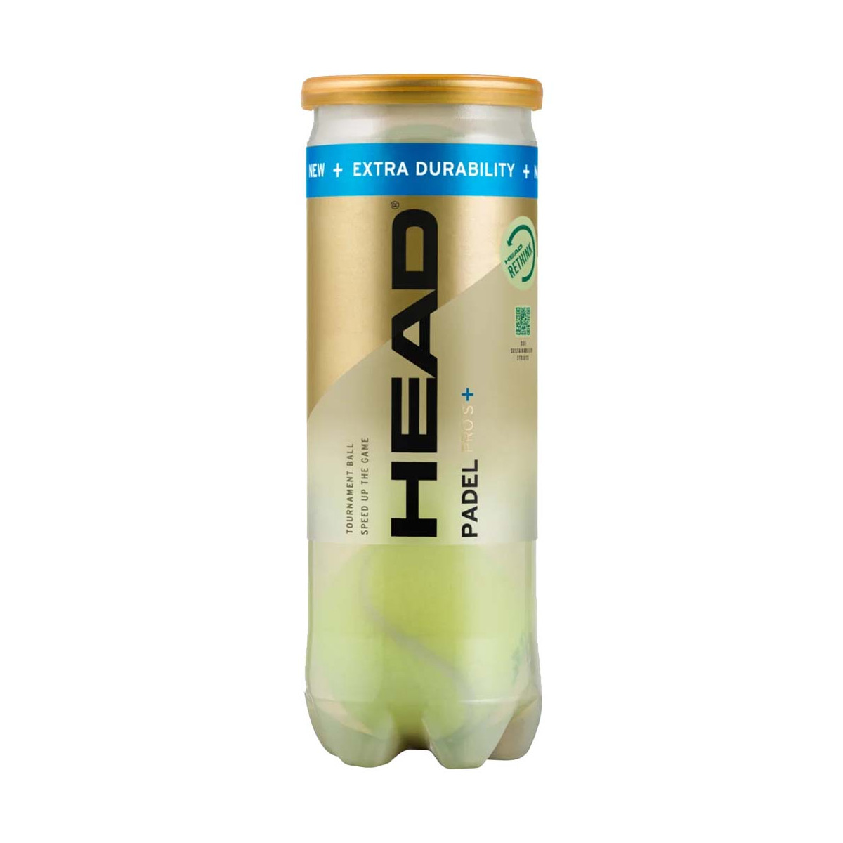 Carton de 24 tubes de 3 balles Head Padel Pro S+