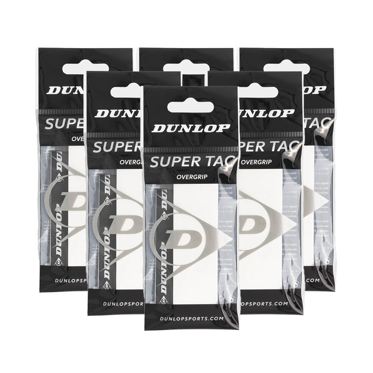 Surgrips Dunlop Super Tac Blanc x 30