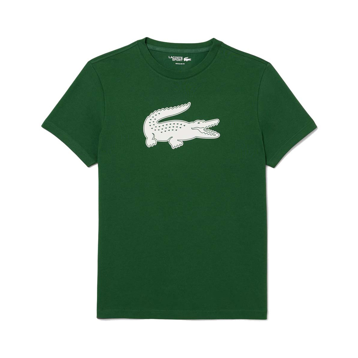 T-Shirt Lacoste Sport Vert fonc&eacute;