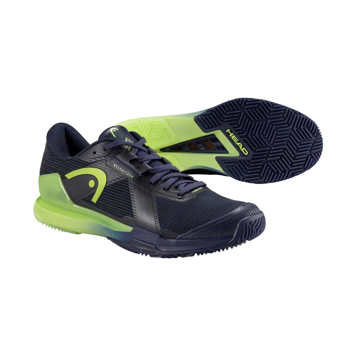 Chaussures Head Sprint Pro 4.0 Padel Bleu marine / Vert