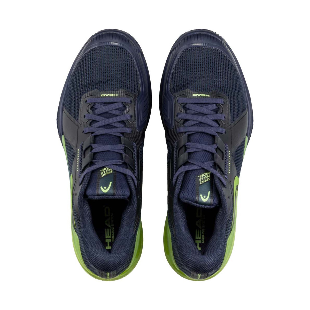 Chaussures Head Sprint Pro 4.0 Padel Bleu marine / Vert