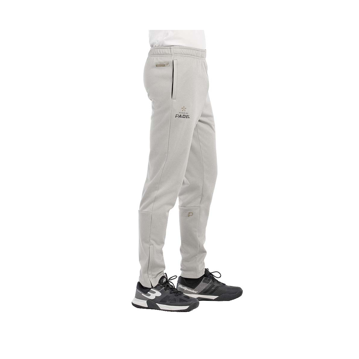 Pantalon Bullpadel Premier Padel Bario Gris