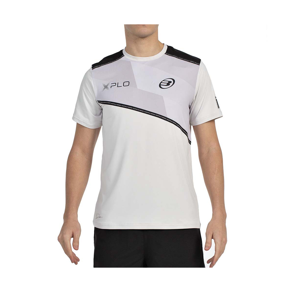 T-shirt Bullpadel Mart&iacute;n Di Nenno 25V Gris
