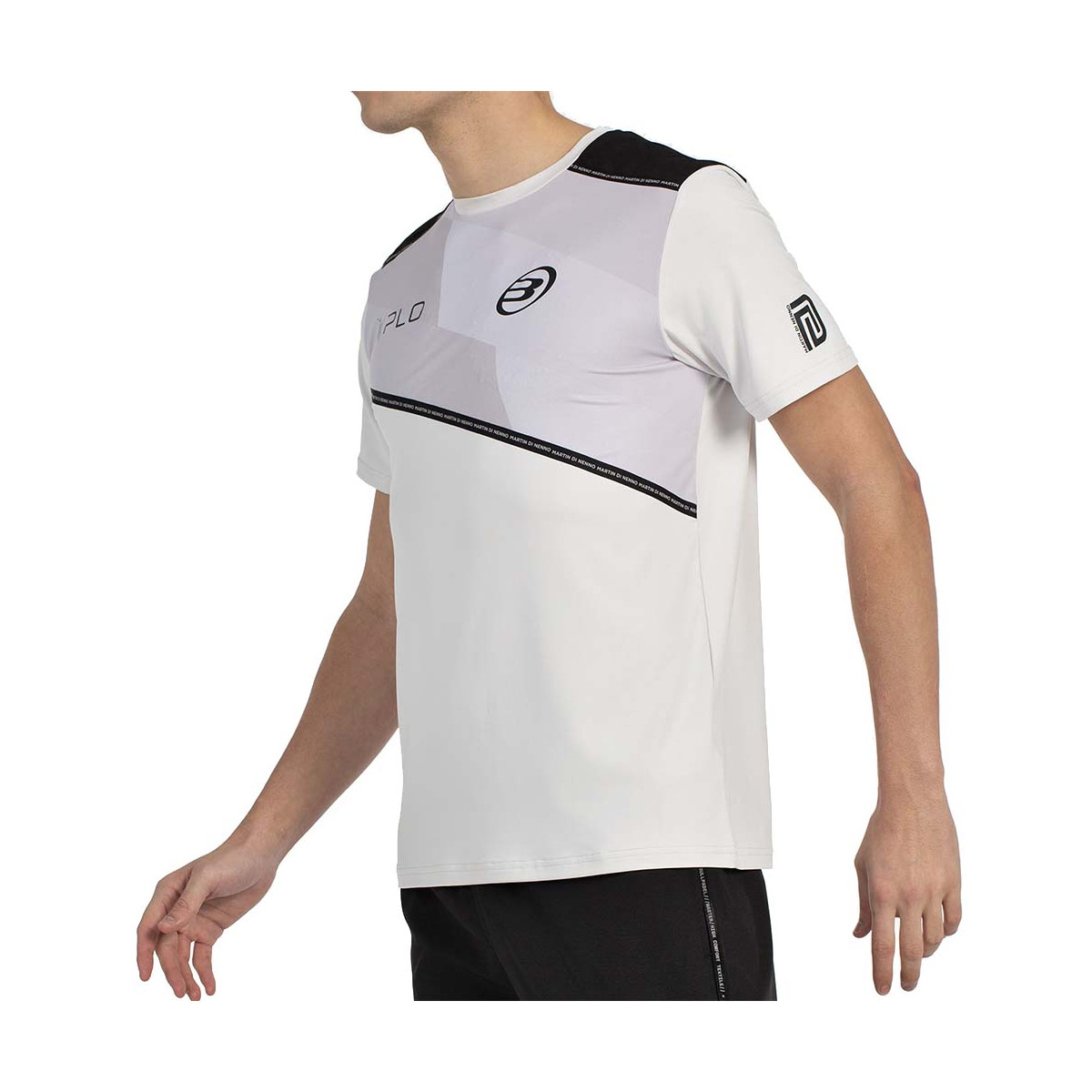 T-shirt Bullpadel Mart&iacute;n Di Nenno 25V Gris