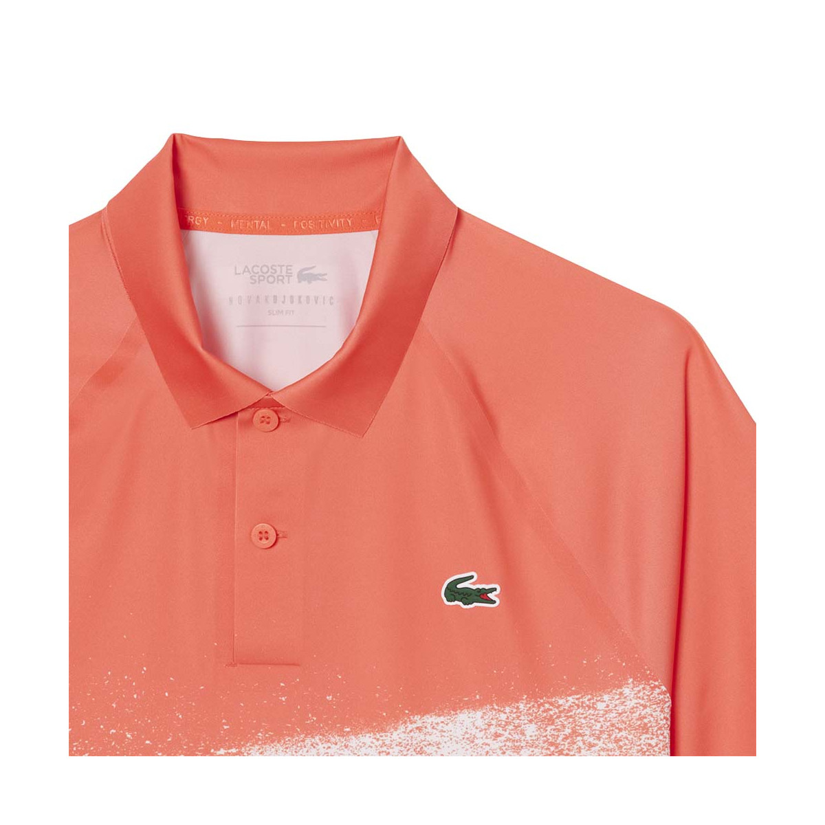 Polo Lacoste Tennis Novak Djokovic Player Rouge / Blanc