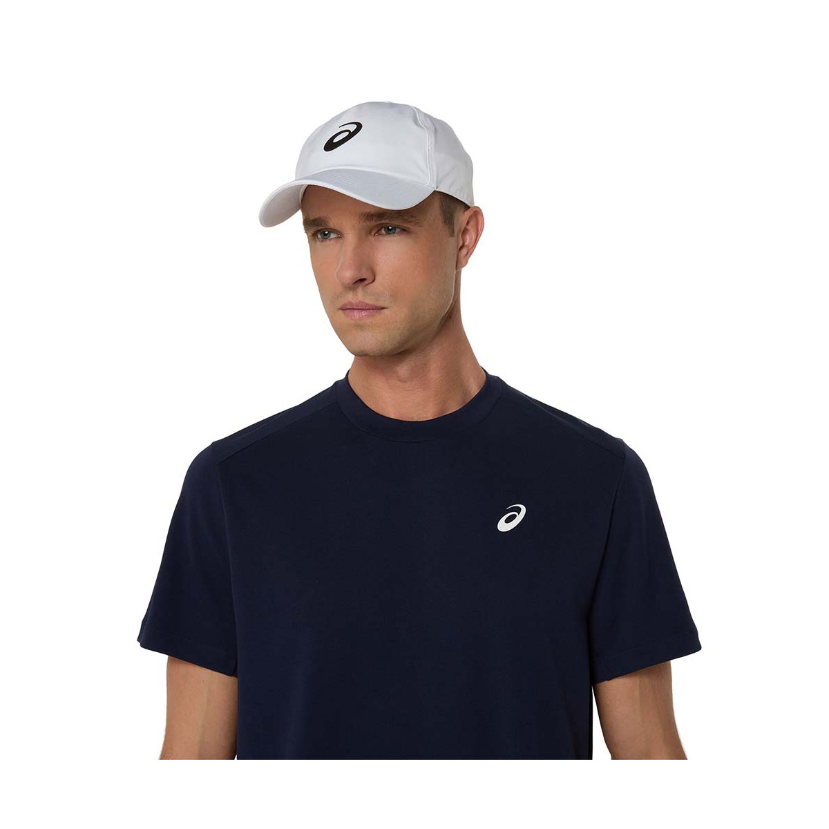 T-Shirt Asics Court SS Bleu marine