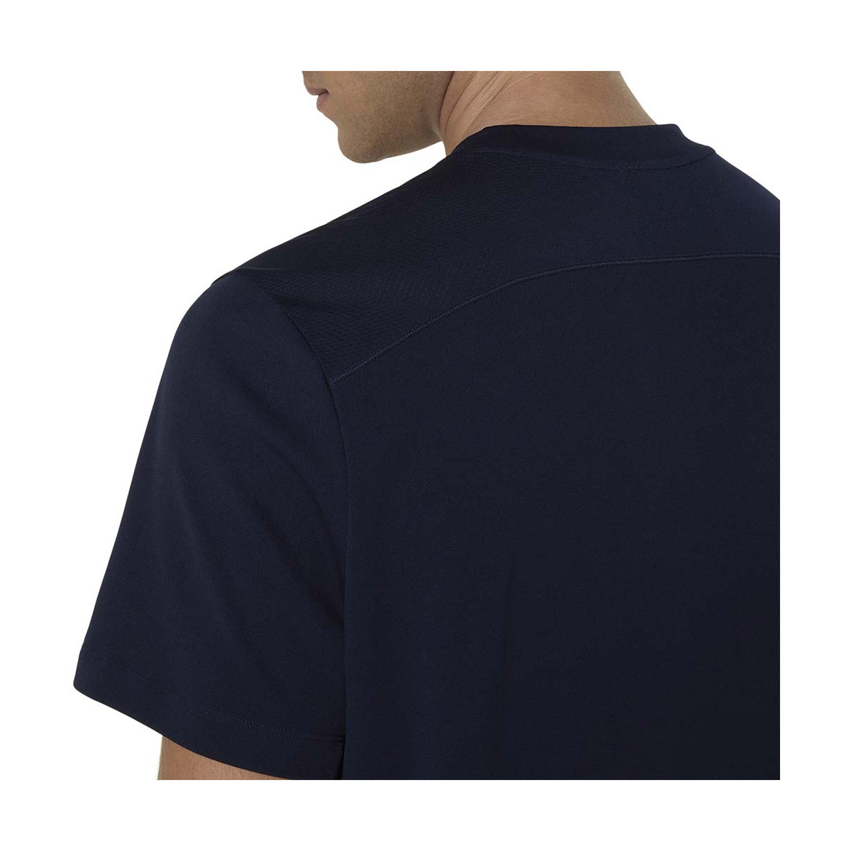 T-Shirt Asics Court SS Bleu marine