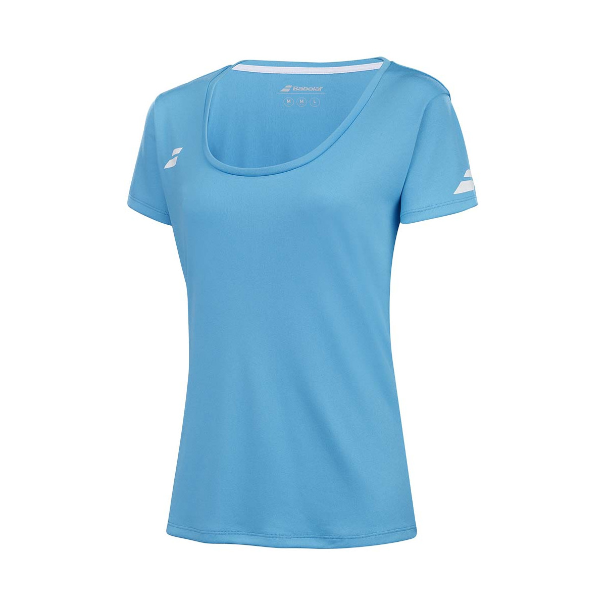 T-Shirt Babolat Play Cap Fille Bleu clair