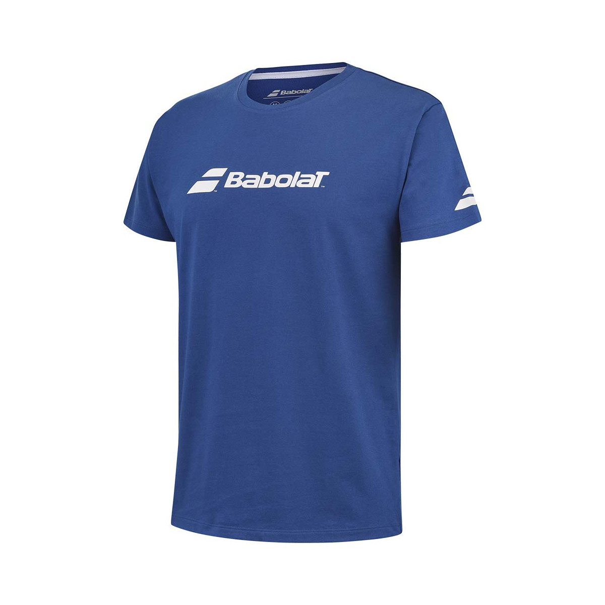 T-Shirt Babolat Exercise Gar&ccedil;on Bleu Marine
