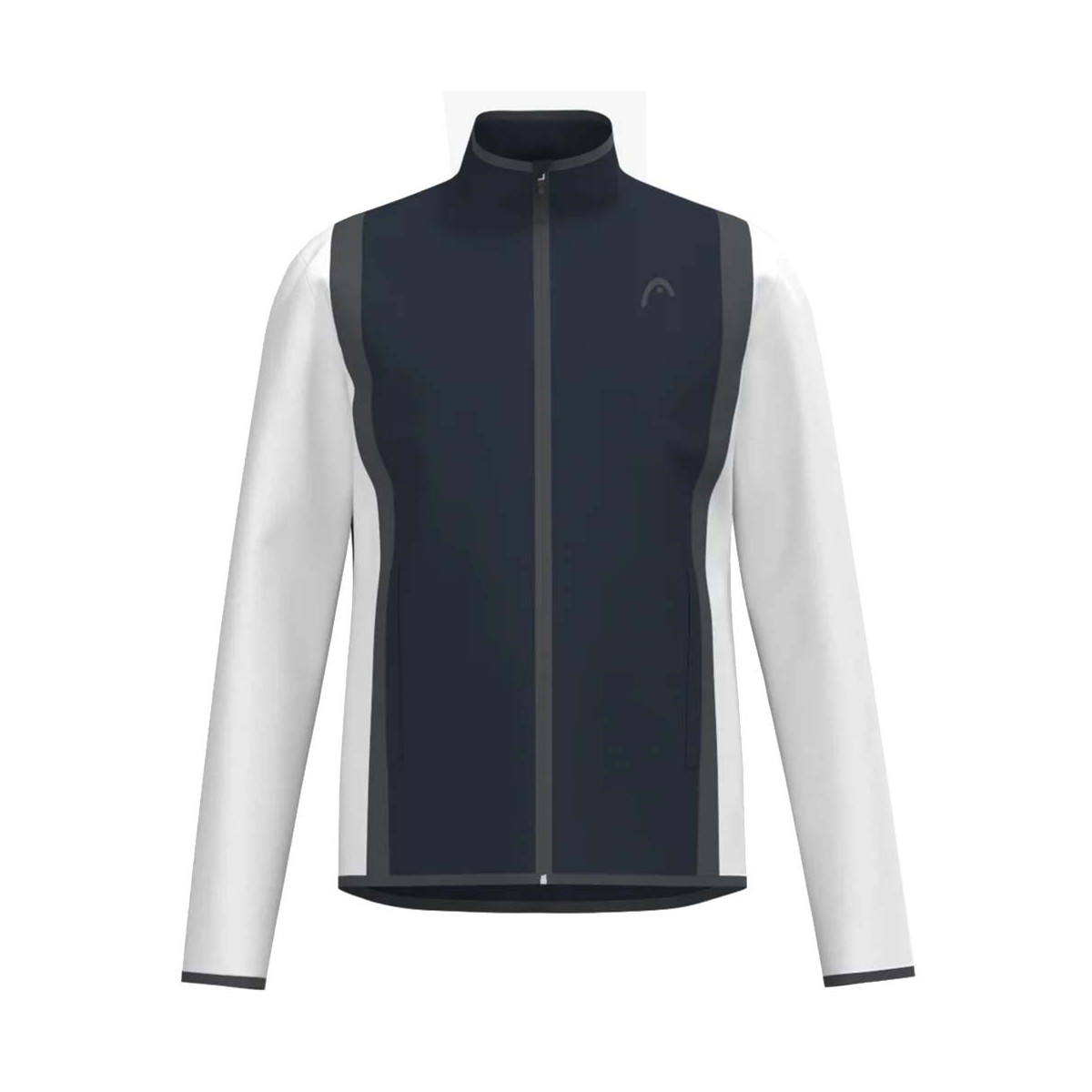 Veste zipp&eacute;e Head Club 25 Bleu marine / Blanc