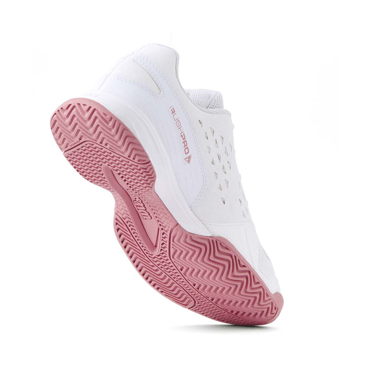 Chaussures Wilson Rush Pro L Junior Blanc / Rose