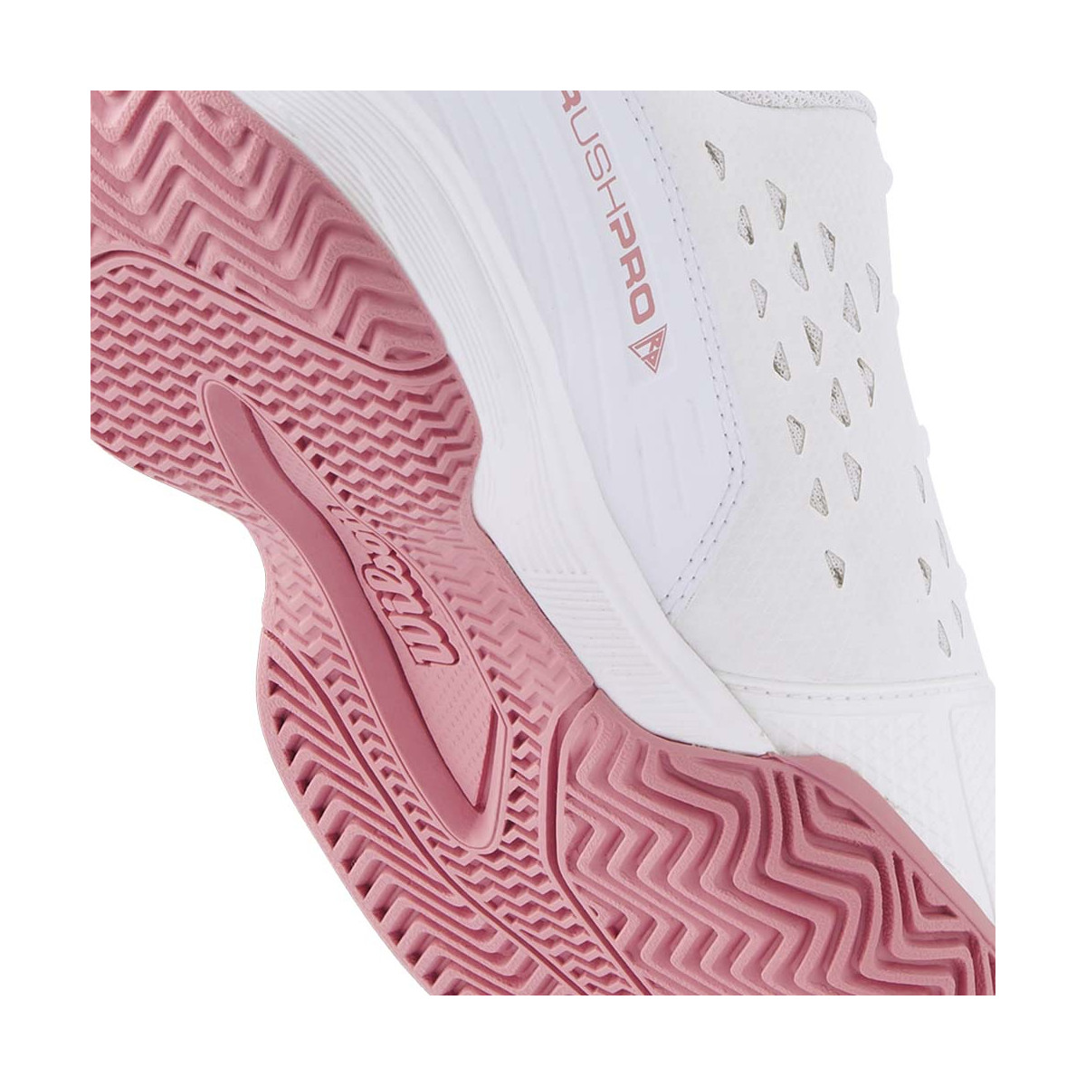 Chaussures Wilson Rush Pro L Junior Blanc / Rose