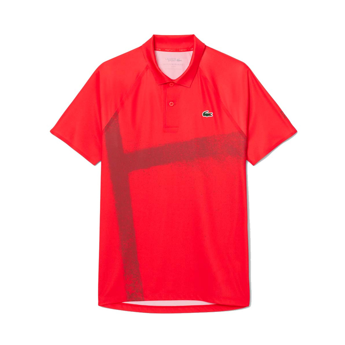Polo Lacoste Tennis Novak Djokovic Player Rouge / Bordeaux
