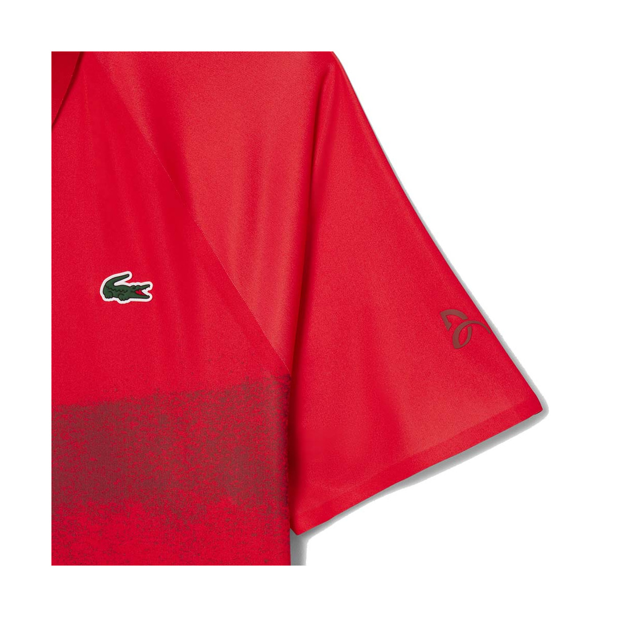 Polo Lacoste Tennis Novak Djokovic Player Rouge / Bordeaux