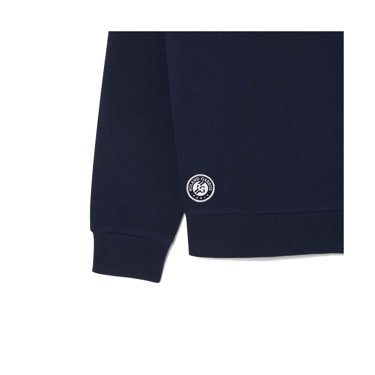 Sweat &agrave; capuche Lacoste Roland Garros Club Bleu marine