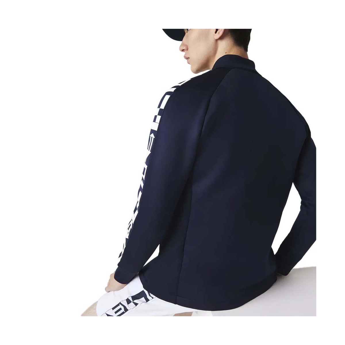 Veste zipp&eacute;e Lacoste Tennis Bleu marine