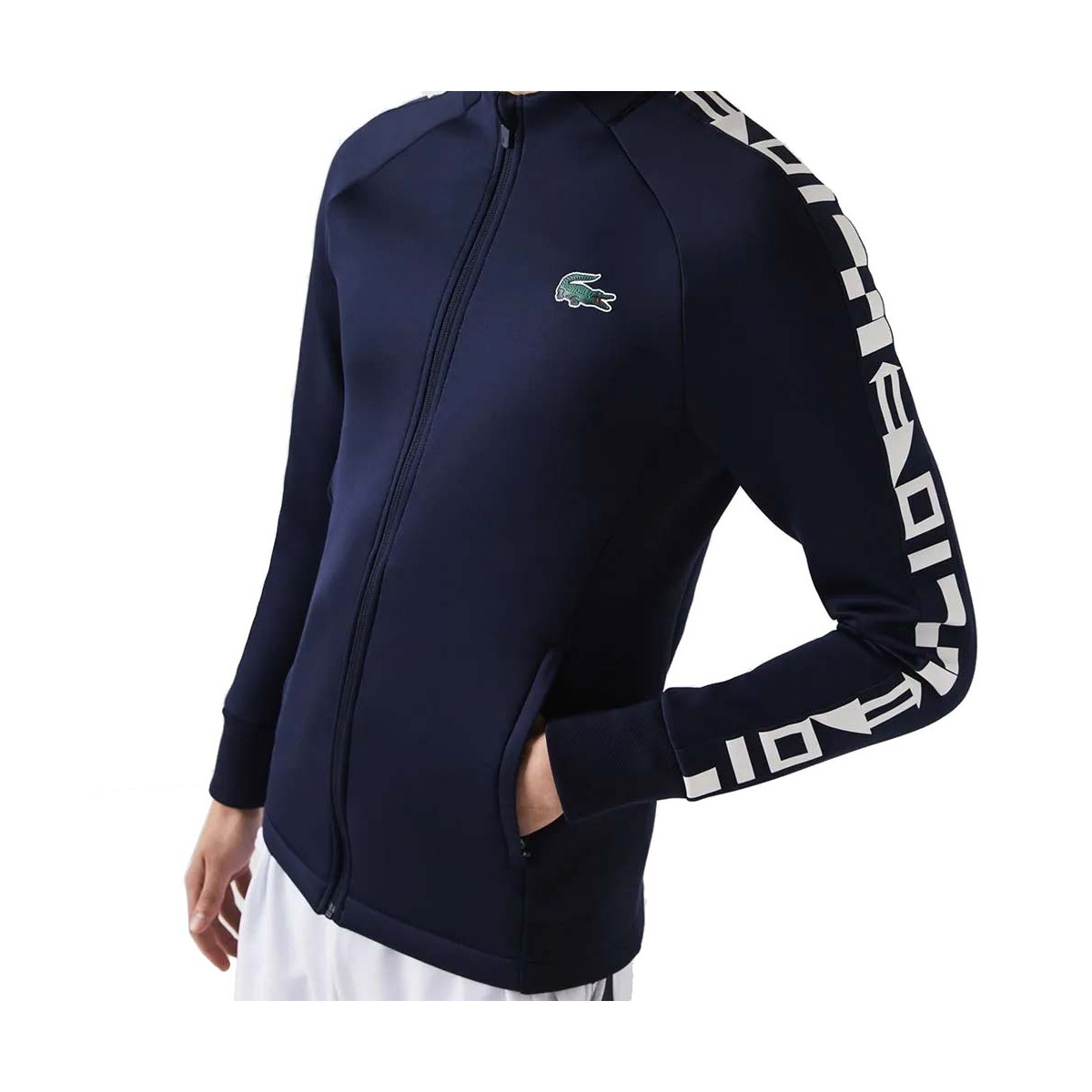 Veste zipp&eacute;e Lacoste Tennis Bleu marine