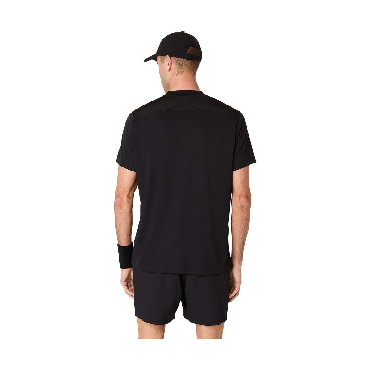 T-Shirt Asics Court SS Noir