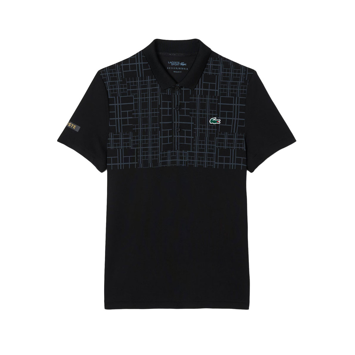 Polo Lacoste Tennis Novak Djokovic Noir