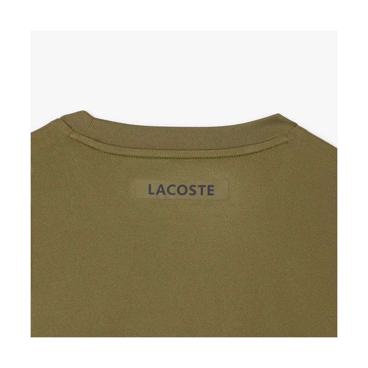T-shirt Lacoste Ultra Dry Imprim&eacute; Kaki