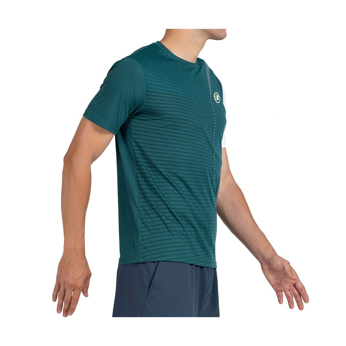 T-shirt Bullpadel Llico Vert fonc&eacute;