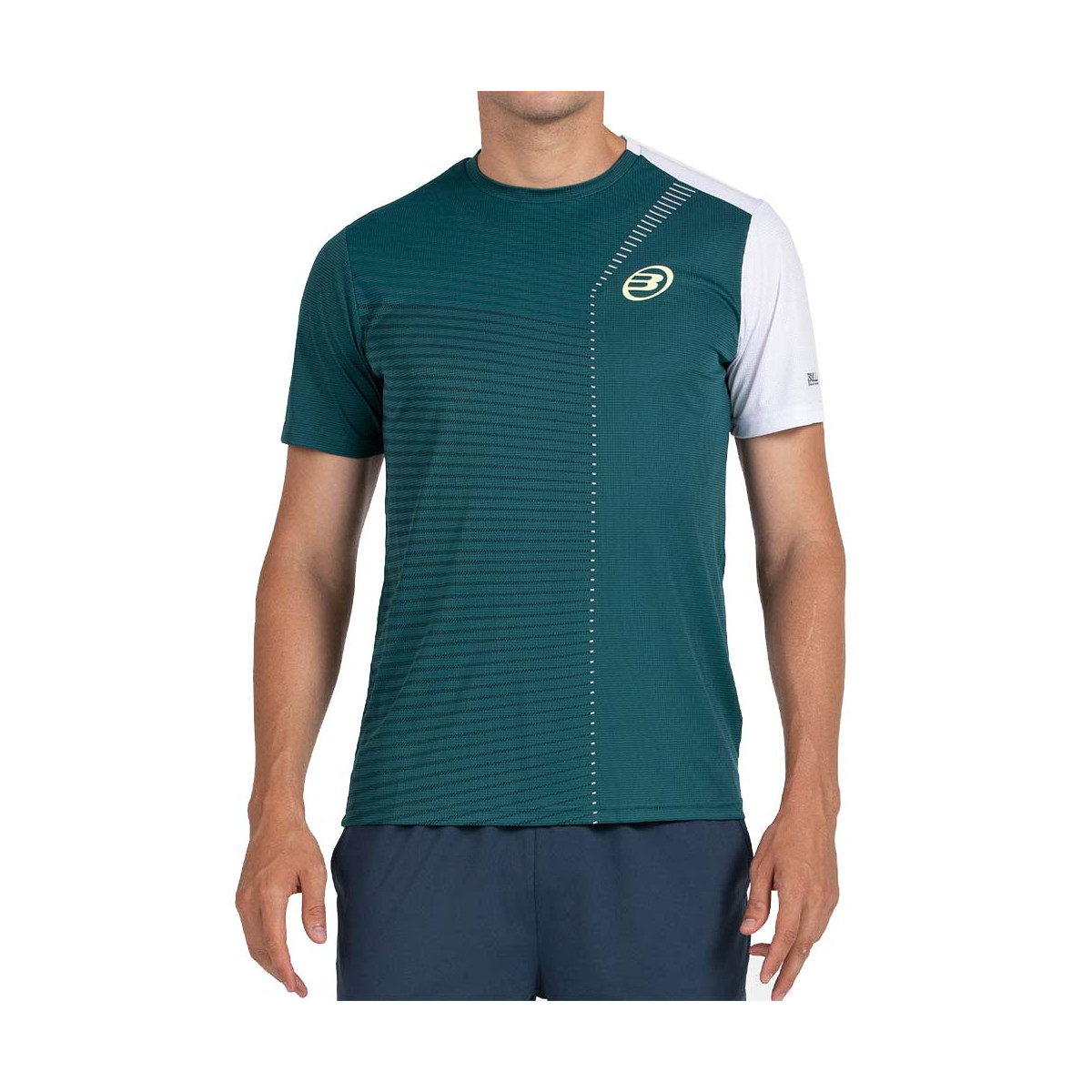 T-shirt Bullpadel Llico Vert fonc&eacute;