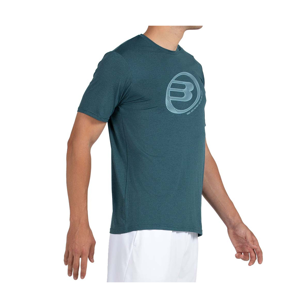 T-shirt Bullpadel Legal Vert fonc&eacute;