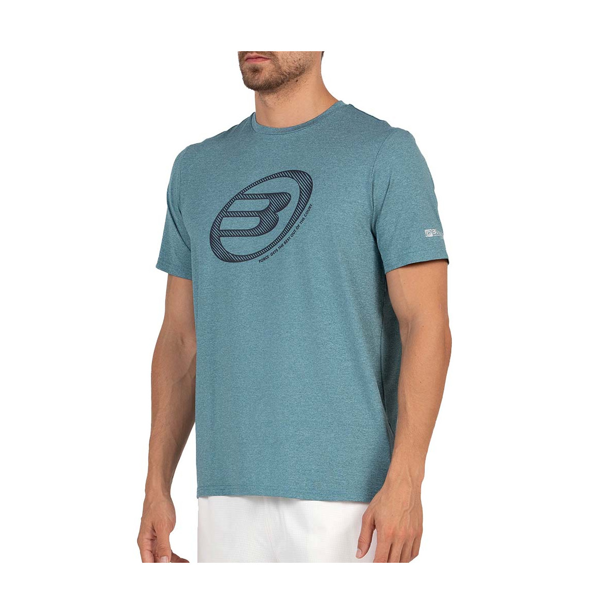 T-shirt Bullpadel Lande Bleu vert