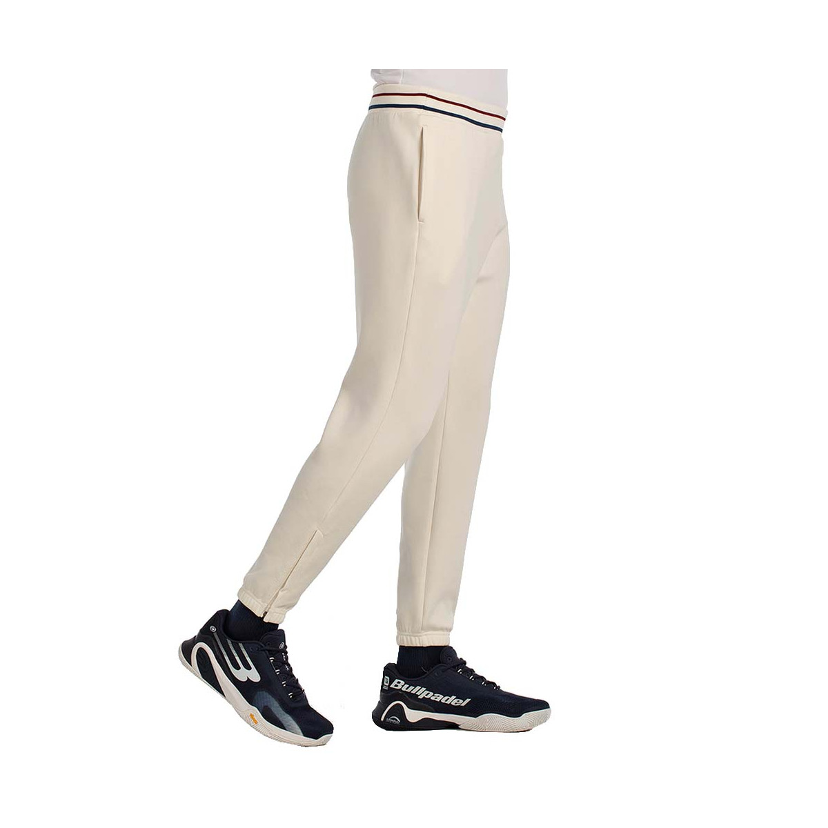 Pantalon Bullpadel Ain Blanc cass&eacute;